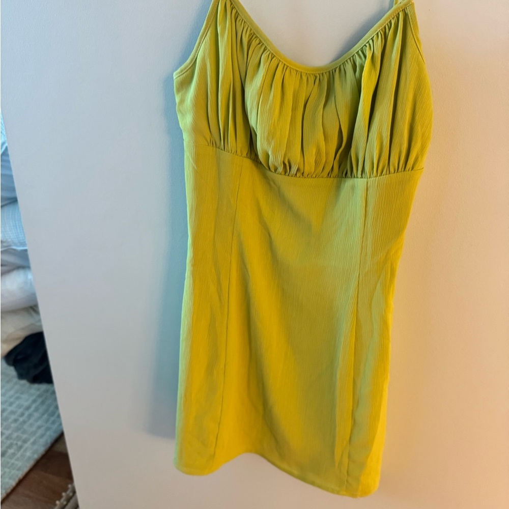 Superdown Lime Green Dress